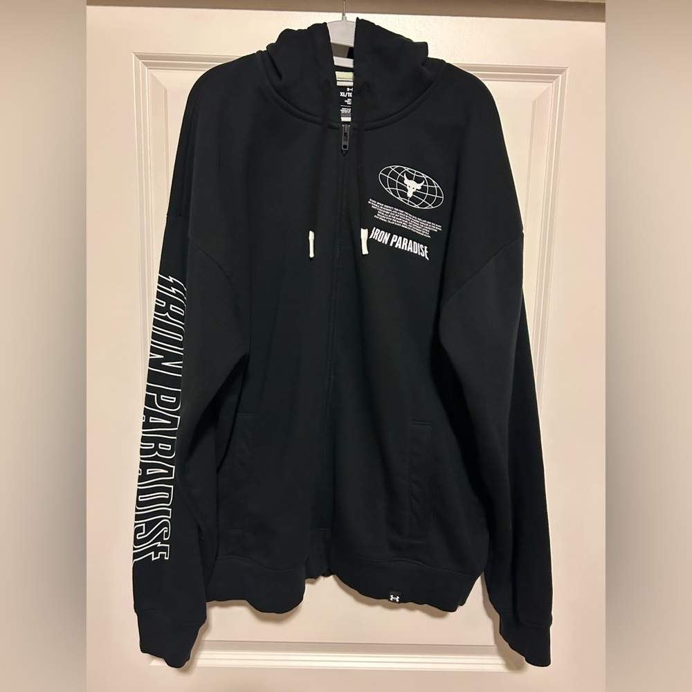 Under Armour Men’s The Rock XL full zip hoodie